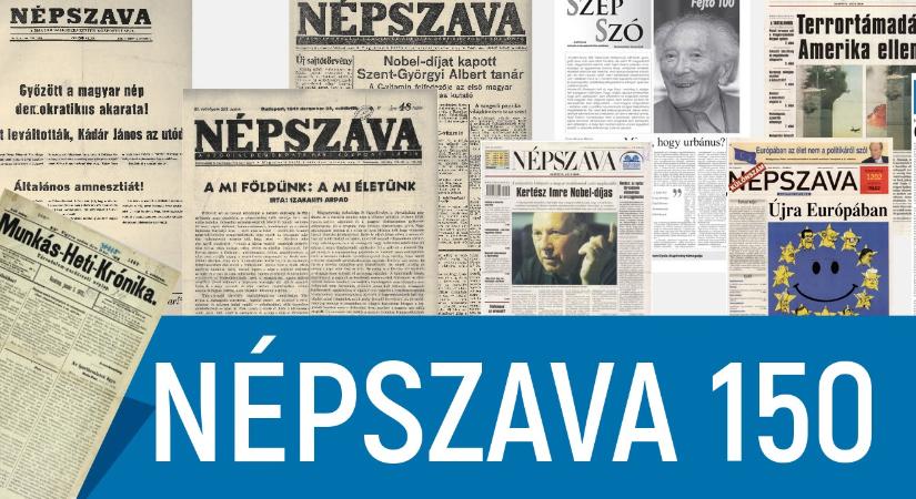 Különleges kiállítással ünnepel a Népszava