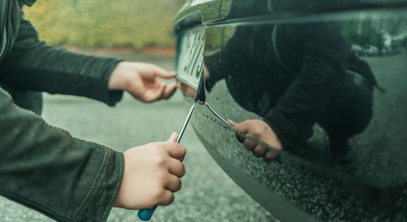Rendszámtábla és két tuja bánta a legénybúcsús csínyt Egerben