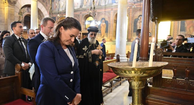 Novák Katalin a béke fontosságát hangsúlyozta II. Tavadrosz kopt pápának