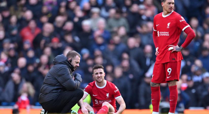 Minimum pár hétre kiesett sérülés miatt a Liverpool támadója