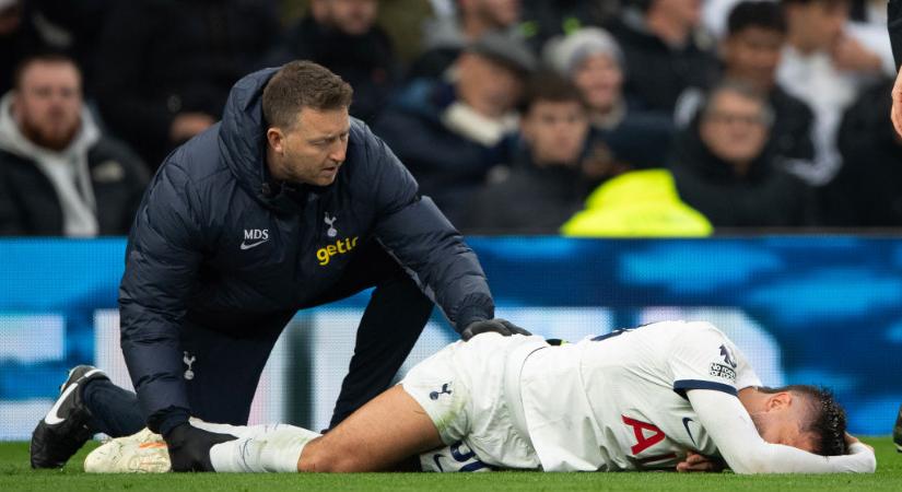 Ismét több hónap kihagyás vár a Tottenham épp csak visszatérő középpályására