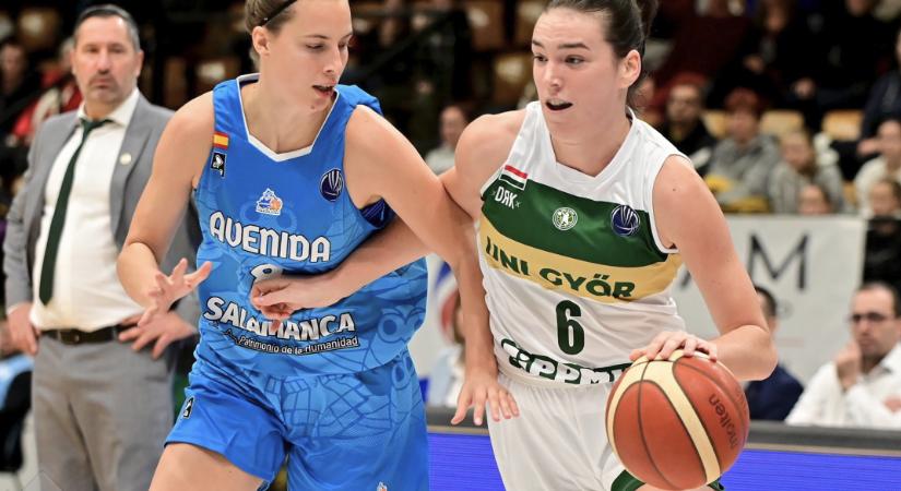 Női kosárlabda Euroliga – A DVTK először, a Győr hatodszor kapott ki