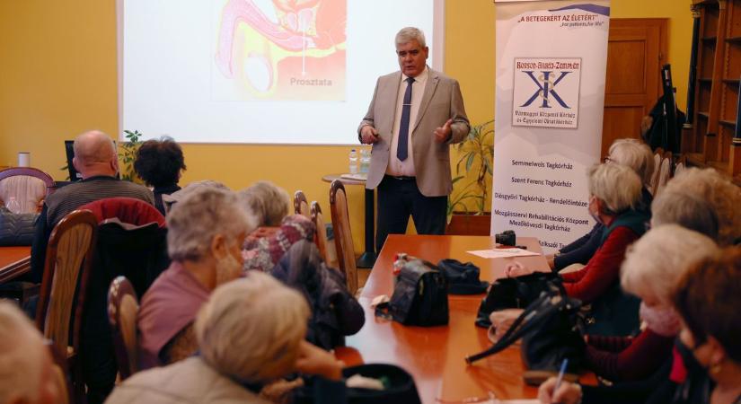 A Betegakadémia újabb ülését tartották a vármegye kórházában