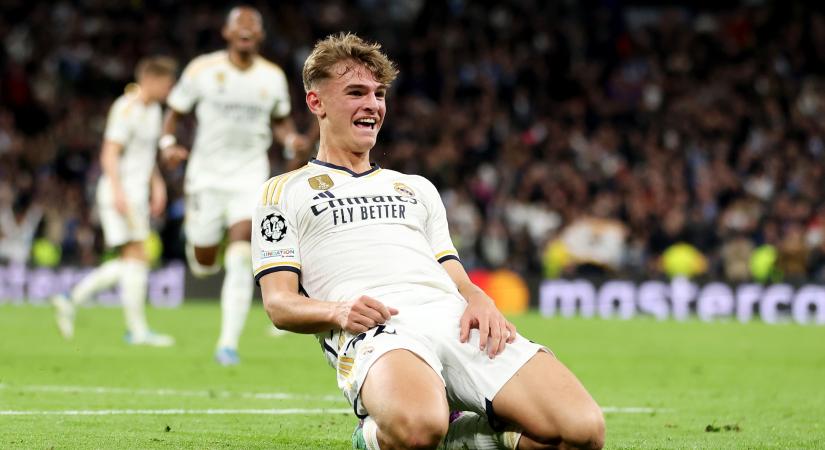 Egy tinédzser volt a Real Madrid aduásza a Bajnokok Ligájában