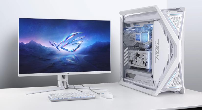 A téli szezonra az Asus gamer eszközei is fehérbe öltöztek, és mennyire jól áll nekik