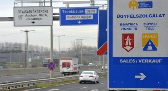 18 százalékkal drágulnak a 2024-es autópályamatricák