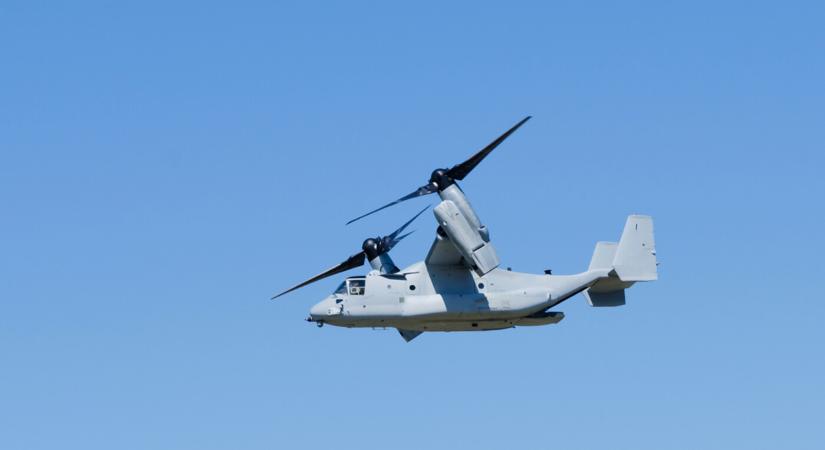 Japán felfüggeszti az Osprey típusú repülőgépek használatát a balesetek miatt