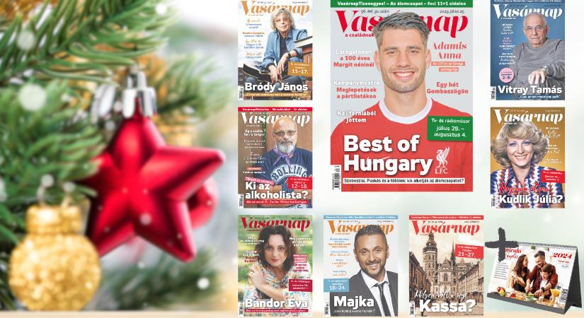 Ajándékozzon Vasárnap-előfizetést szeretteinek!