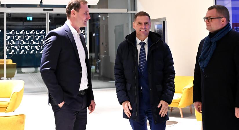 Tuzson Bence: a Széchenyi István Egyetem új innovációs parkja egész Győrt segíti