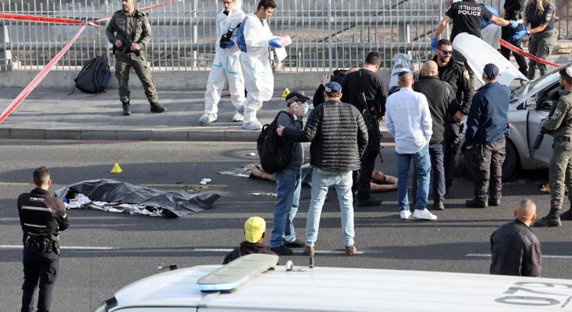 A Hamász terroristái megöltek két civilt, köztük egy rabbit Jeruzsálemben