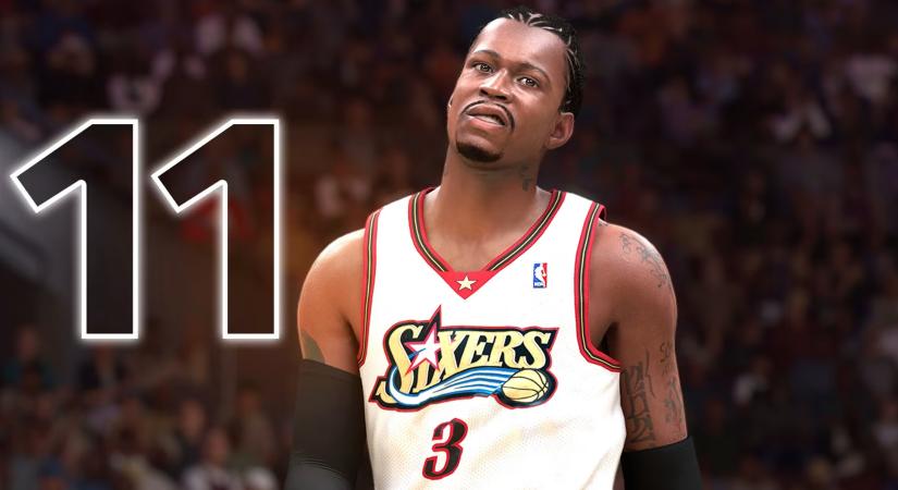 Allen Iverson visszatér a pályára az NBA 2K24-ben