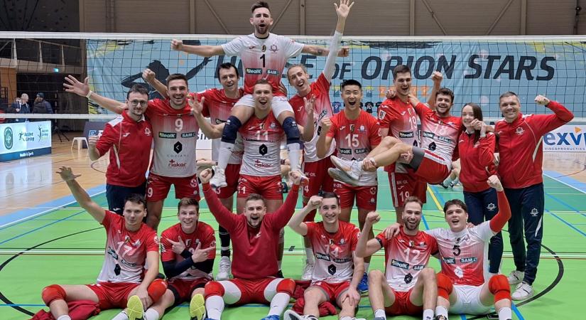 Óriási komáromi röplabdás siker