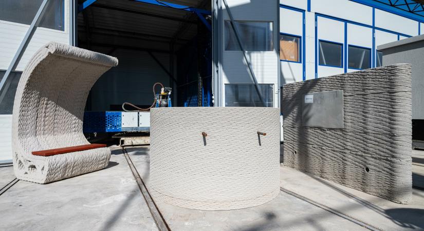 A 3D betonnyomtatás hazai úttörőjével beszélgettünk – porondon az egyediség