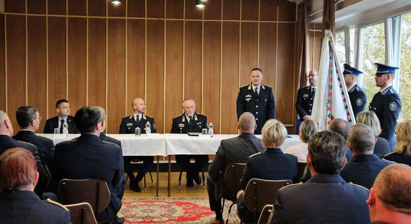 Új kapitány lépett a tiszafüredi rendőrség élére