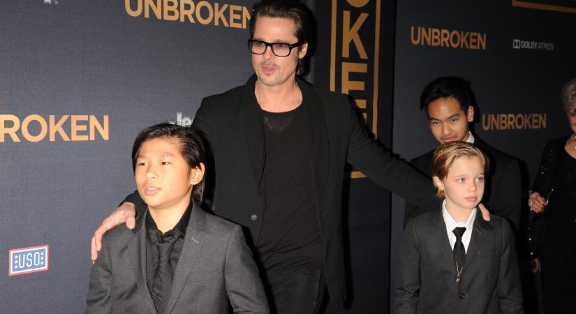Brad Pitt komoly lépésre szánta el magát a gyerekeivel kapcsolatban