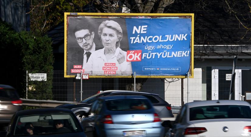 Gulyás Gergely bulvártémának tartja, hogy mit csinál a kormány a kormányzati plakátokon Alex Soros kezével