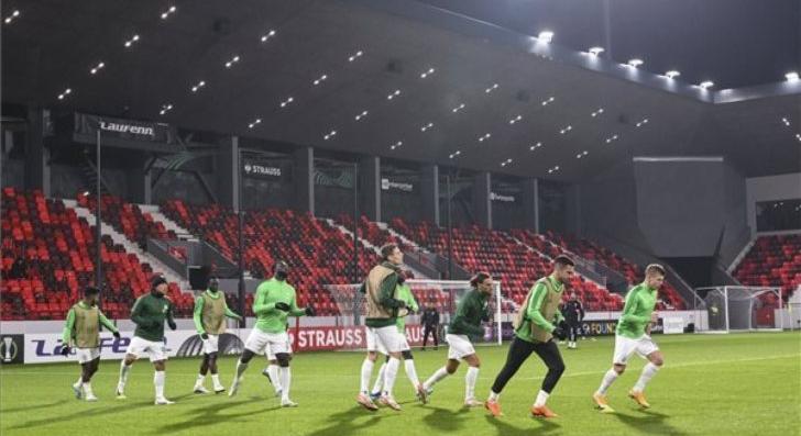 Konferencia-liga - Cukaricki-Fradi: 3. perc: null-null