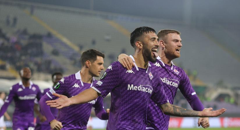 A Fiorentina legyőzte a Genket, megvan, hogy juthat tovább a Ferencváros