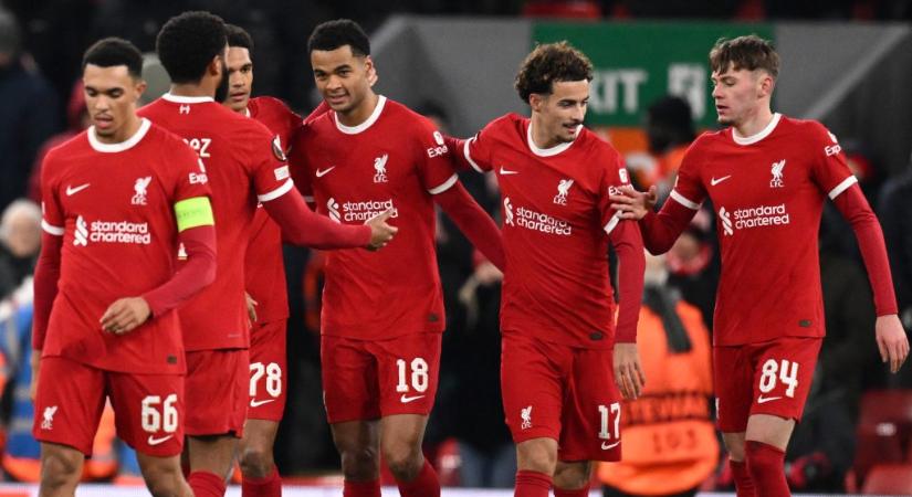 Szoboszlai nélkül jutott tovább a Liverpool az Európa Ligában