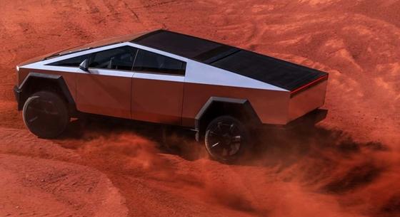 Elkészült: 845 lóerővel debütált a végleges Tesla Cybertruck