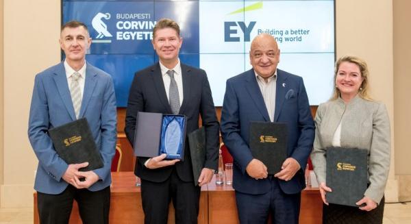 Stratégiai megállapodást kötött a Corvinus és az EY