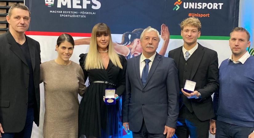 Rangos elismerést vehetett át a gyönyörű miskolci sportolónő