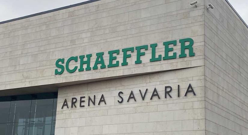 Évi 100 ezer euróért a Schaeffler a névadója 5 évig a szombathelyi Arena Savariának
