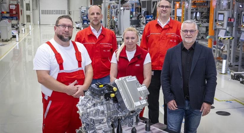 Újabb mérföldkőhöz érkezett az Audi Hungaria