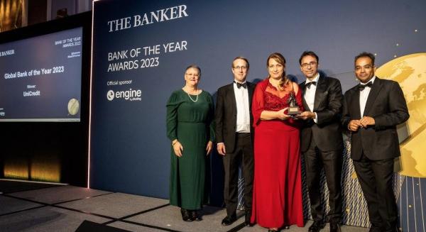A The Banker az UniCreditet választotta az Év Bankjának 2023-ban