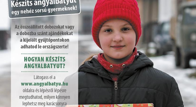 Angyalbatyut gyűjt a Karitász!