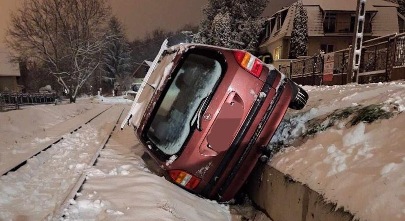 Baleset miatt késett a Mikulásvonat Lillafüreden