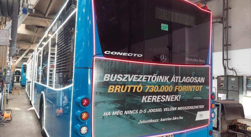 Jelenleg 100-150 járművezető hiányzik a BKV-nál