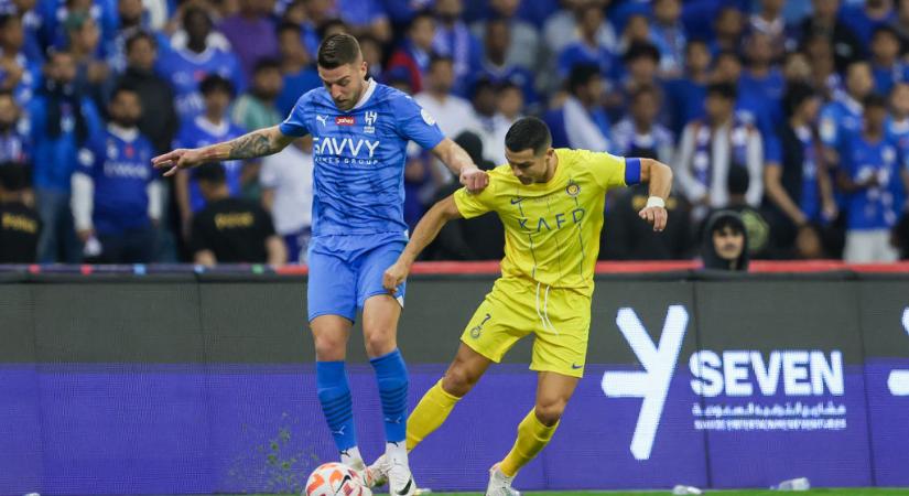 Saudi Pro League: Aleksandar Mitrovic duplázott, az Al-Hilal kiütötte Cristiano Ronaldóékat – videóval