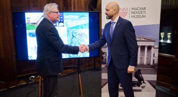 Világhírű régészeti lelőhelyet kapott ajándékba a Magyar Nemzeti Múzeum