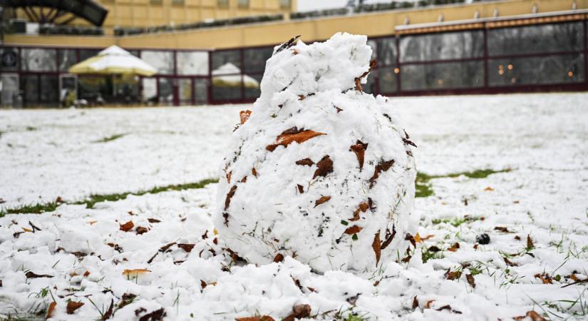 Mínusz 11 fok, 15 centiméteres hó és ónos eső is várható a következő napokban