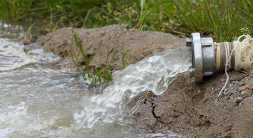 Esővízben áznak Szigetszentmárton és Szigetszentmiklós egyes részei
