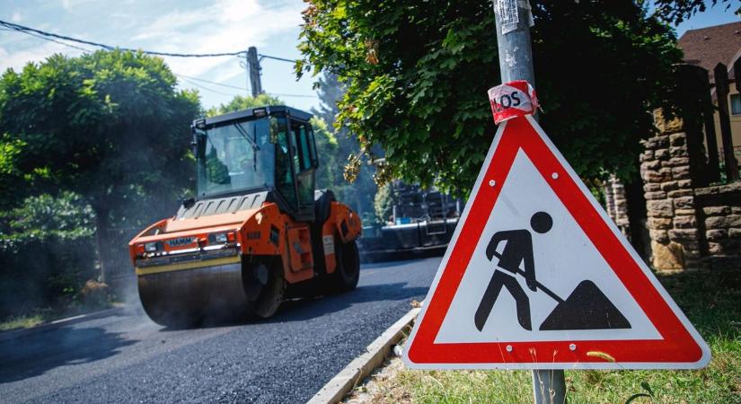 Két utcában építettek utat Füzesgyarmaton