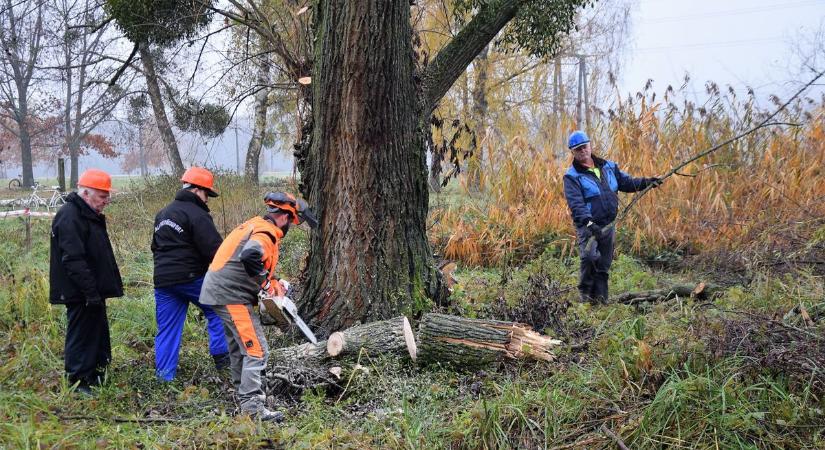 Polgári védelmi gyakorlatot tartottak Pusztamagyaródon
