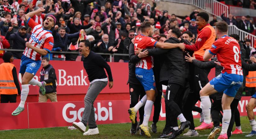 La Liga: a hajrában fordított a Girona a Valencia ellen és az élre ugrott – videóval