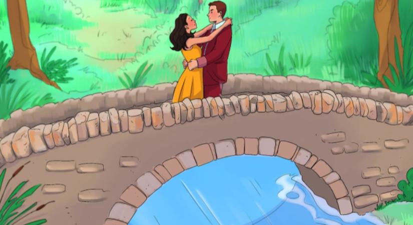 Kivételes logikád van, ha megmondod, mi nem stimmel a romantikus képen