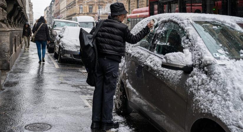 Havazást és téli hideget időt hoz a vasárnap