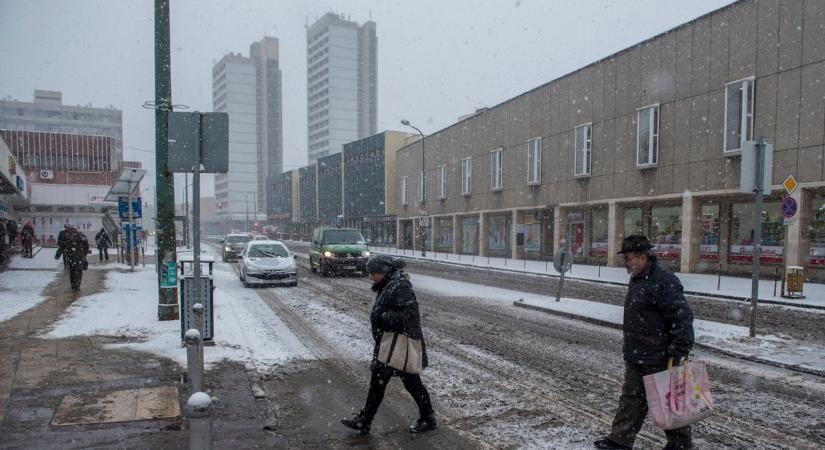 Kisebb havazás, hózápor is előfordulhat vasárnap Nógrádban