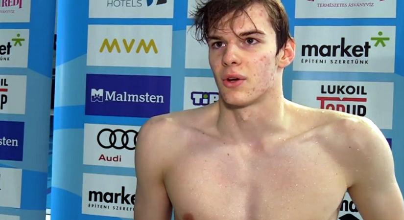 Kós Hubert 200 méter háton is győzött
