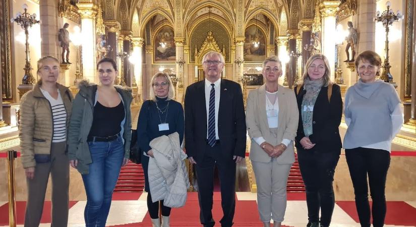 Az Országházban jártak a szekszárdi hallgatók