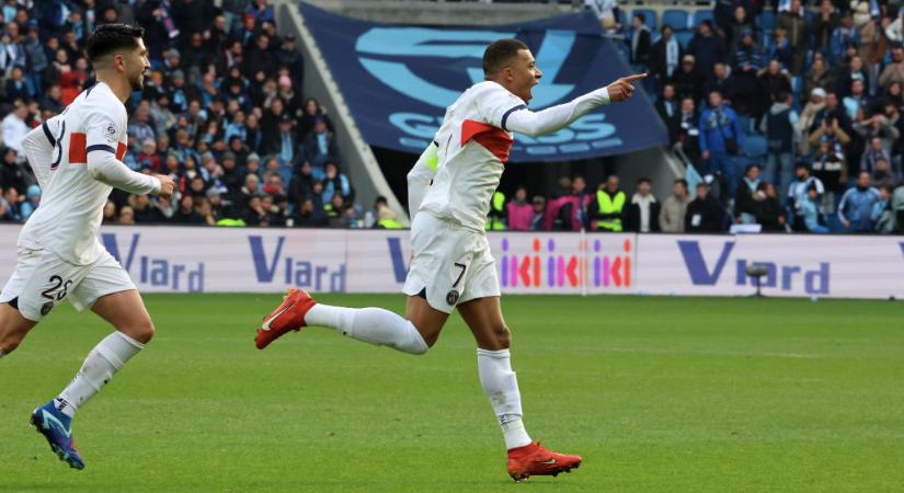 Ligue 1: Mbappé és Vitinha góljával emberhátrányban is győzni tudott a Le Havre otthonában a PSG – videóval