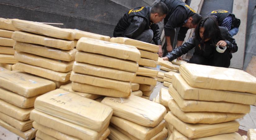A kokain továbbra is a kolumbiai drogbandák legnagyobb exportcikke