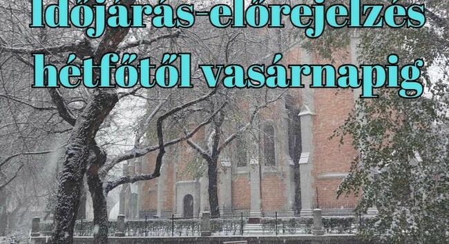 Időjárás-előrejelzés december 4-10-ig - Itt a friss 7 napos előrejelzés