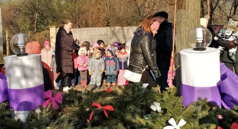 Tiszasülyön is gondoskodtak adventi hangulatról