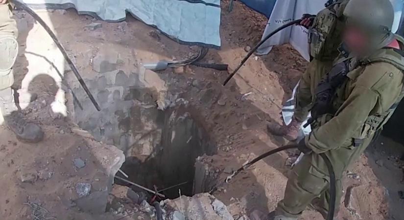 Hamász-alagutakat semmisített meg Izrael  videó