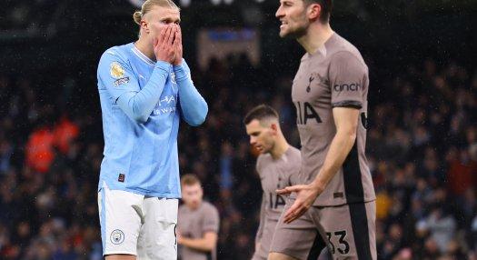 Gólzáporos mérkőzésen nem bírt egymással a City és a Tottenham